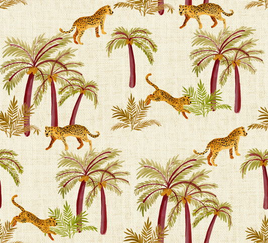 ms0083_palm tree & leopard
